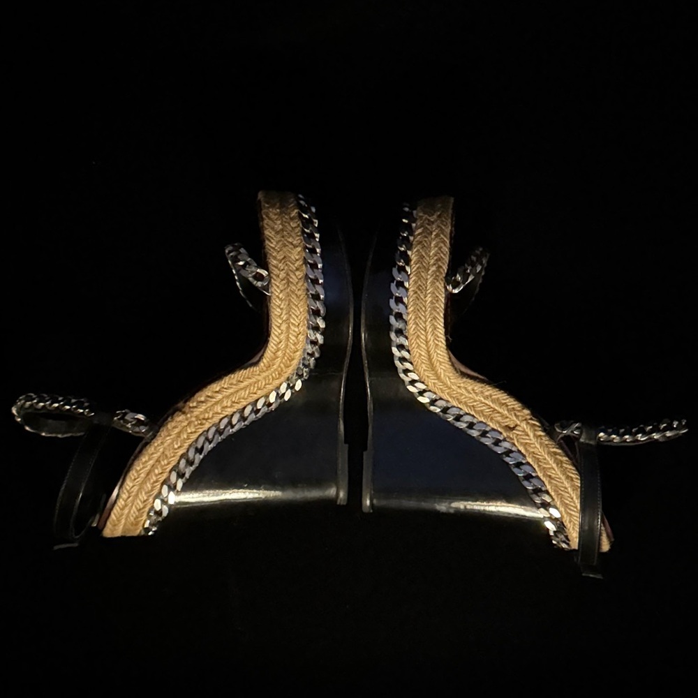 Christian Louboutin Chain Wedge Platform espadrille - Picture 10 of 12